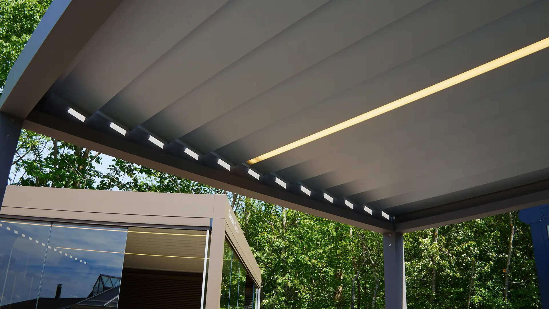 Modernes trendiges Design Pergola-Laube